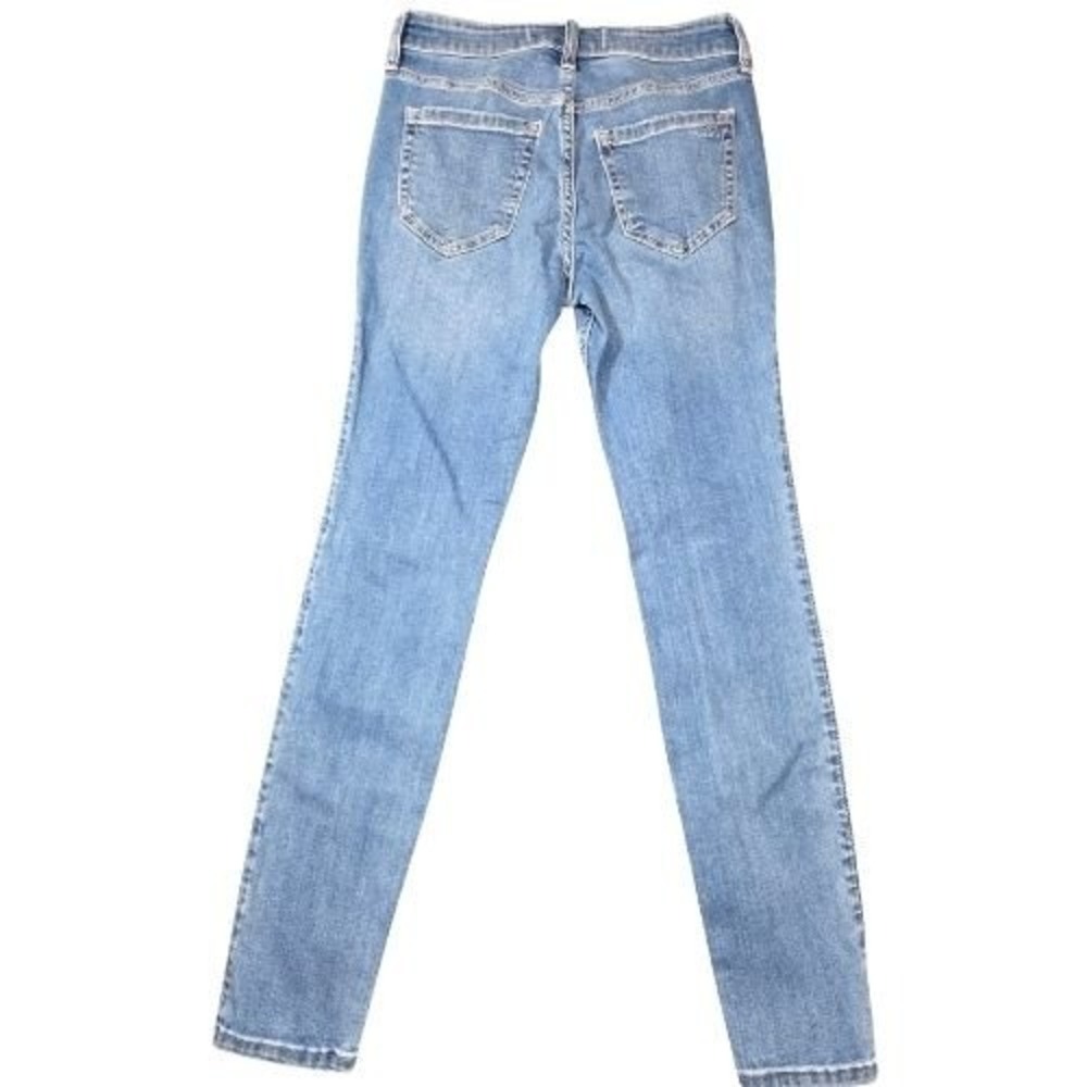 Hollister 4R/27R Womens High Rise Super Skinny Jeans Medium Wash Tuck in Boots - Picture 3 of 9